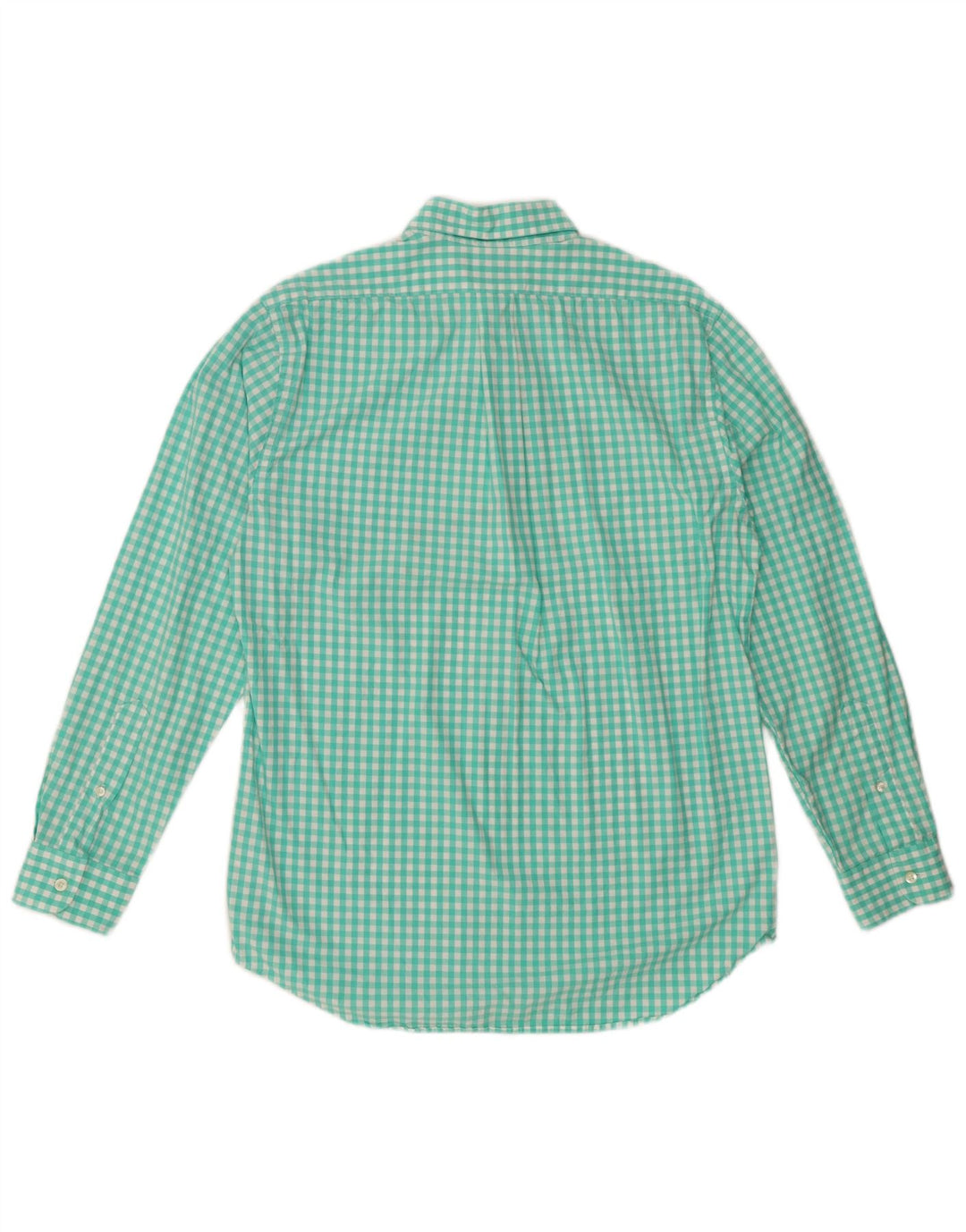 VINEYARD VINES Chemise cintrée pour homme en coton vichy turquoise moyen