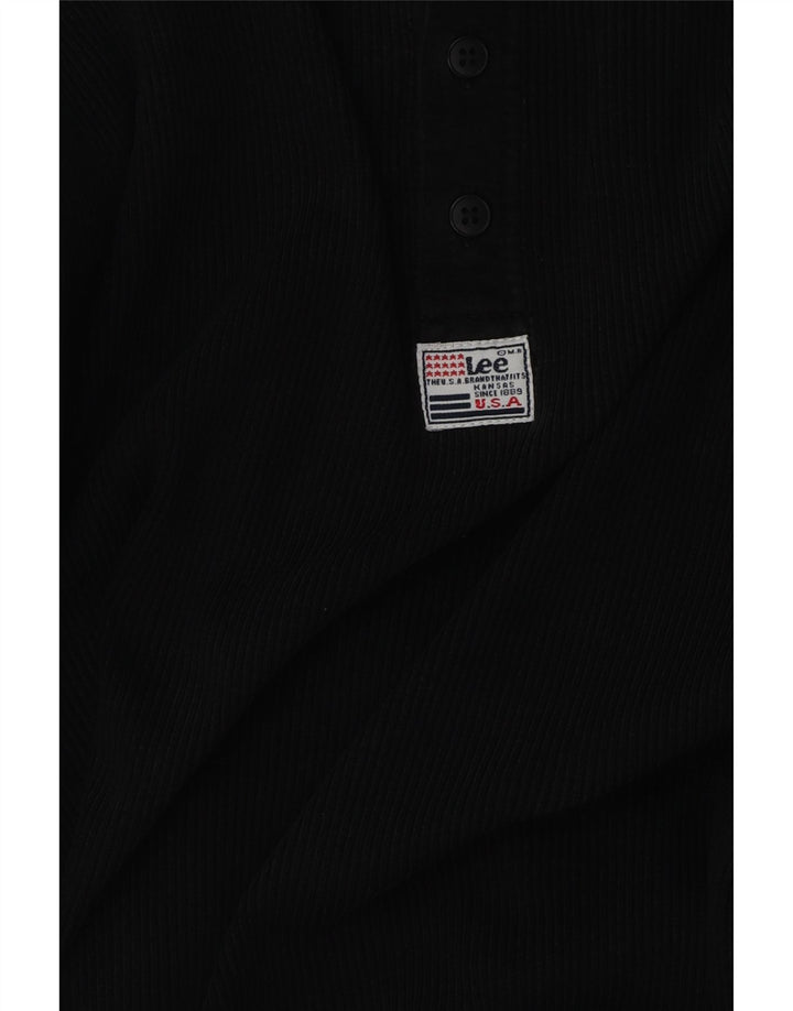 LEE Haut à Manches Longues Homme Noir Moyen