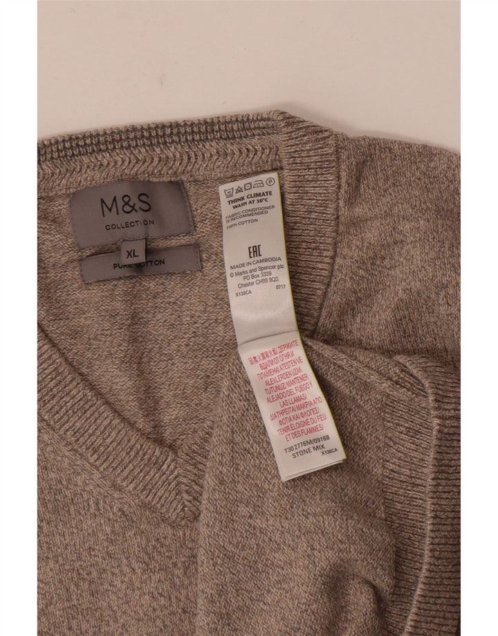 Marks & Spencer Débardeur pour homme XL en coton marron