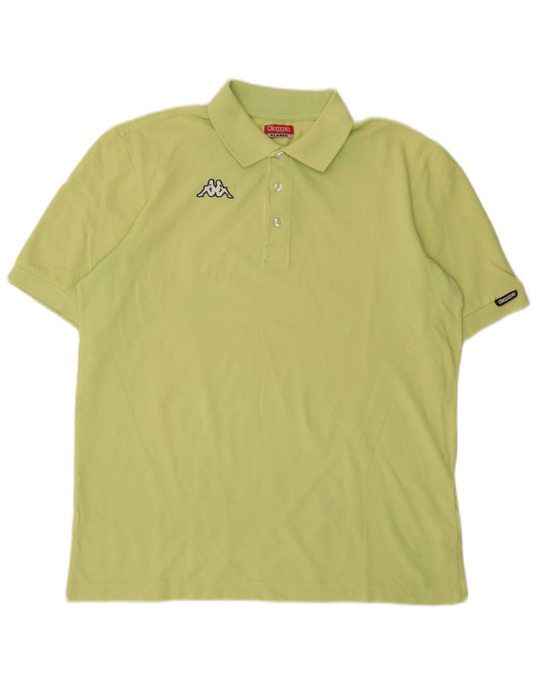 Kappa Polo Homme XL Vert Coton