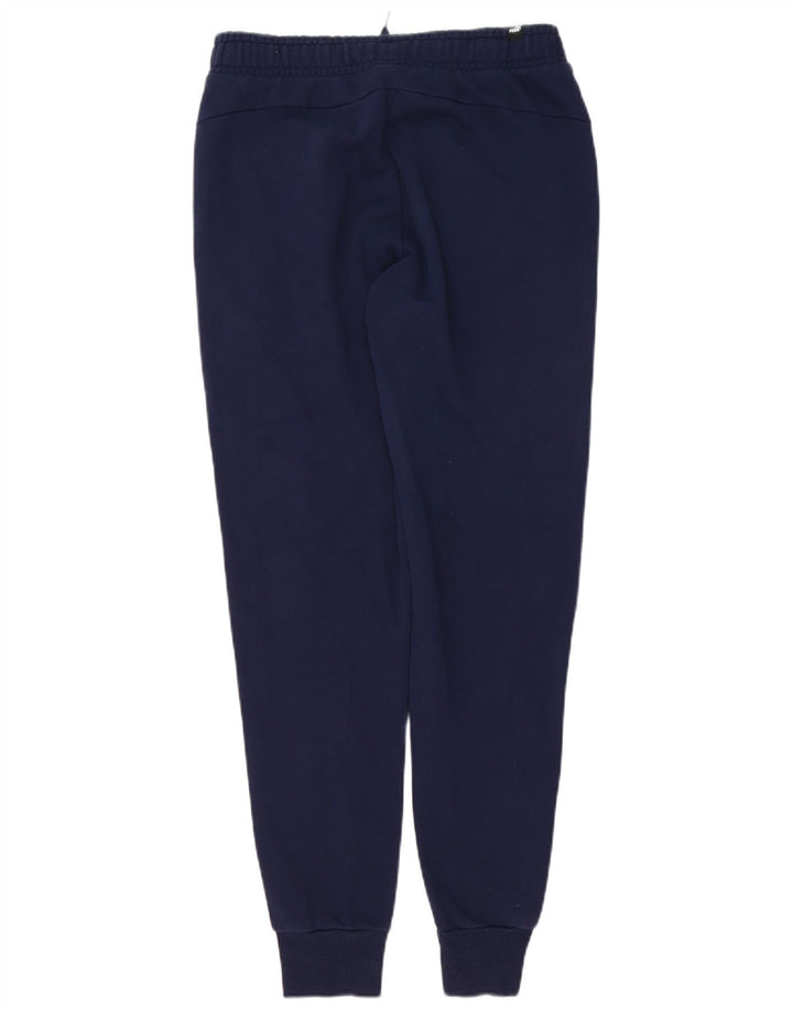 Puma Pantalon de Survêtement Joggers Homme Bleu Marine Moyen Coton