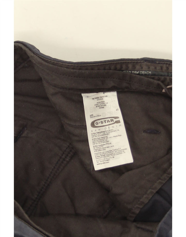 G-Star Short Cargo W31 Homme Bleu Marine Moyen Coton