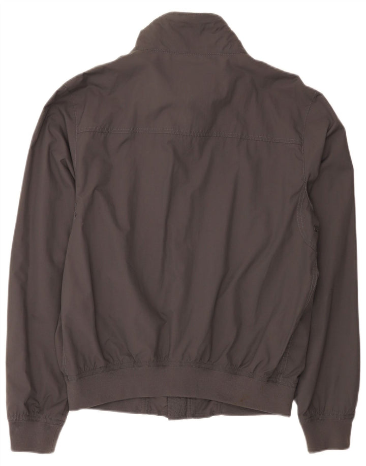 Napapijri Veste de Pluie Bomber Homme UK 38 Gris Moyen Polyamide