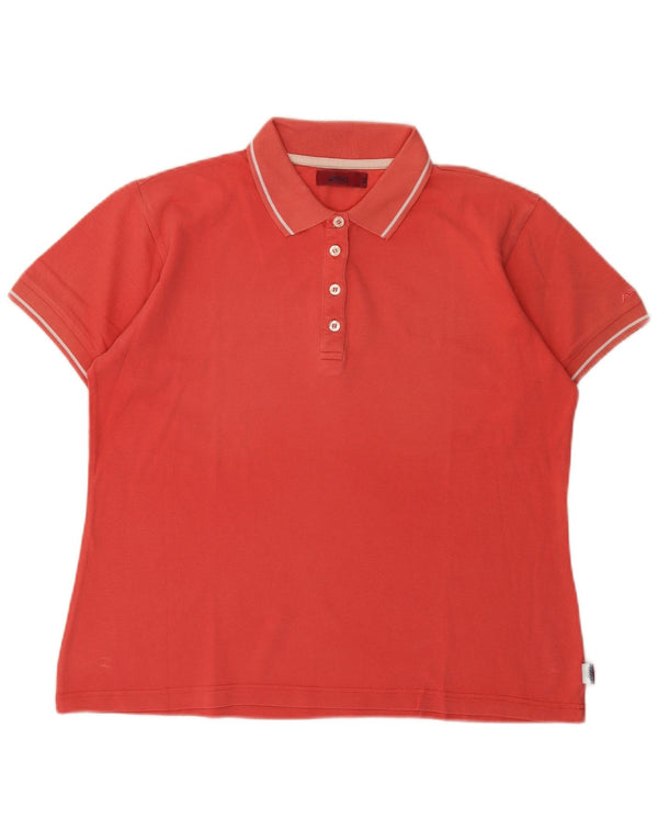 Asics Polo Femme UK 18 XL Rose Coton