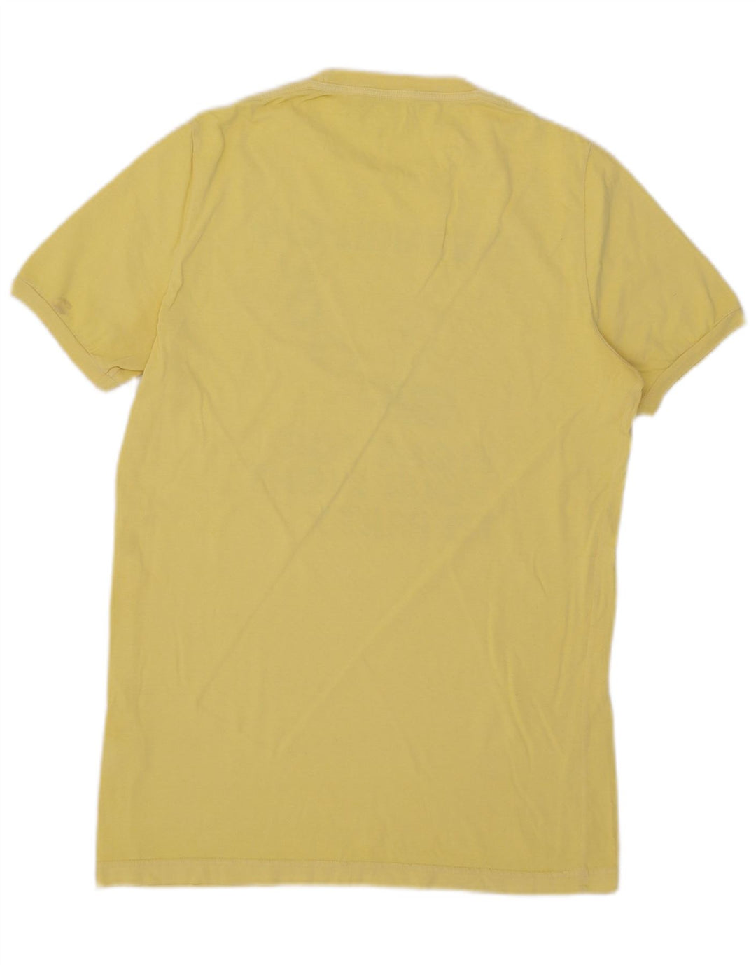 Dsquared2 T-Shirt Graphique Top Jaune Moyen Coton Homme