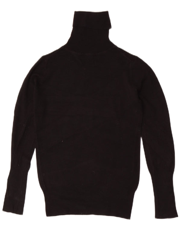 Zara Pull col roulé pour femme UK 10 Petit Noir