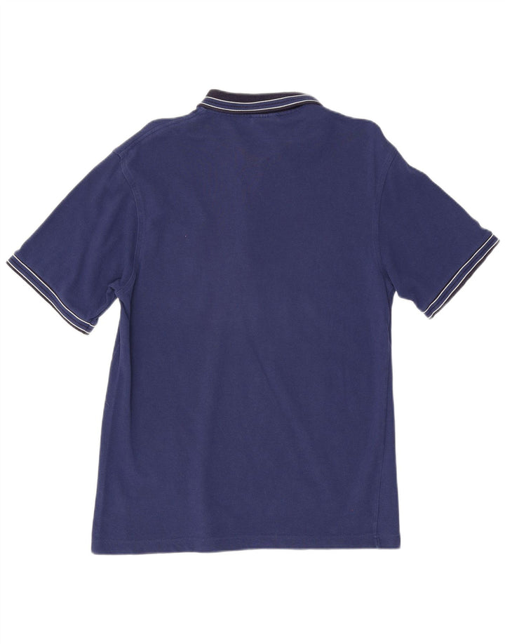 Lacoste Polo Homme Taille 3 Petit Bleu Colorblock Coton