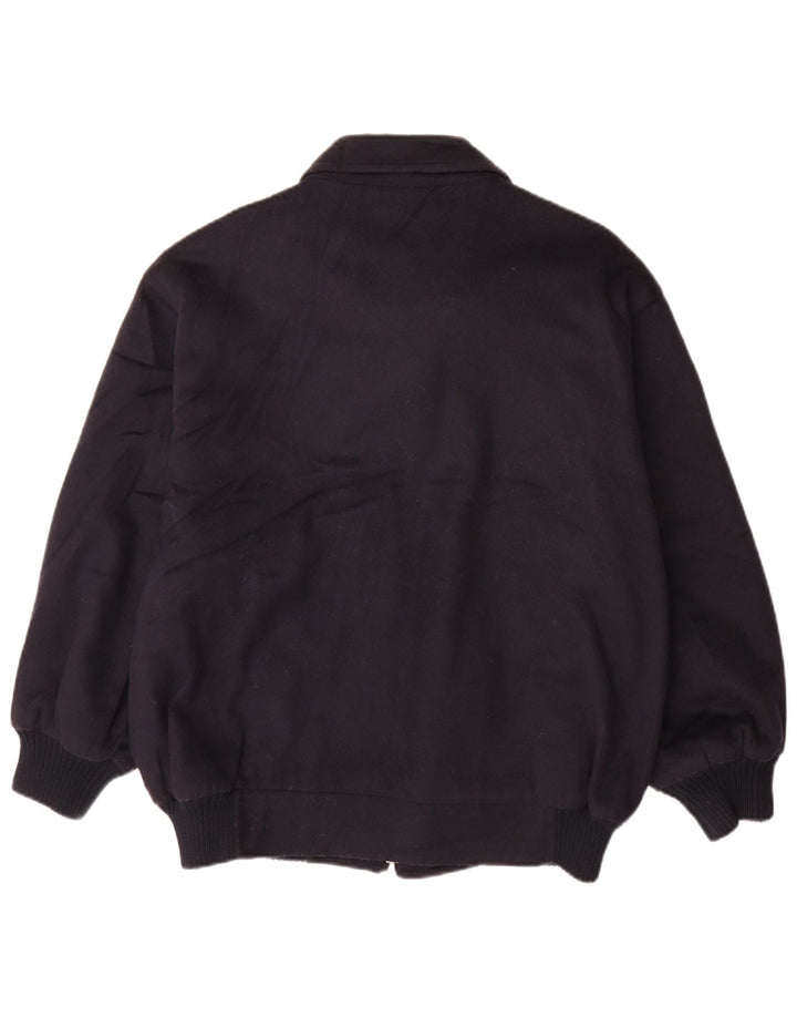 Steinbock Veste Bomber Homme IT 54 2XL Bleu Marine Laine