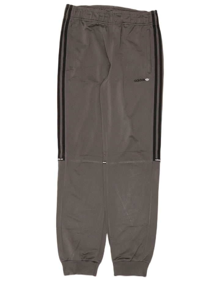 Adidas Pantalon de Survêtement Garçon Joggers 15-16 ans Gris Polyester