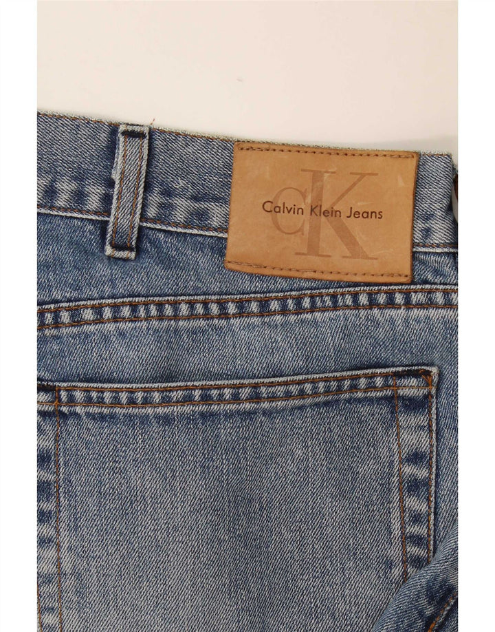 Calvin Klein Jean droit femme W36 L28 bleu