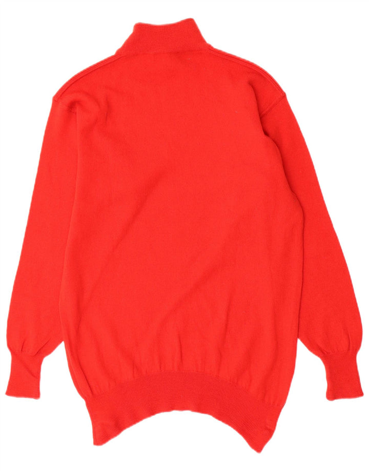 AVON CELLI Pull col roulé pour femme EU 40 Laine rouge moyen