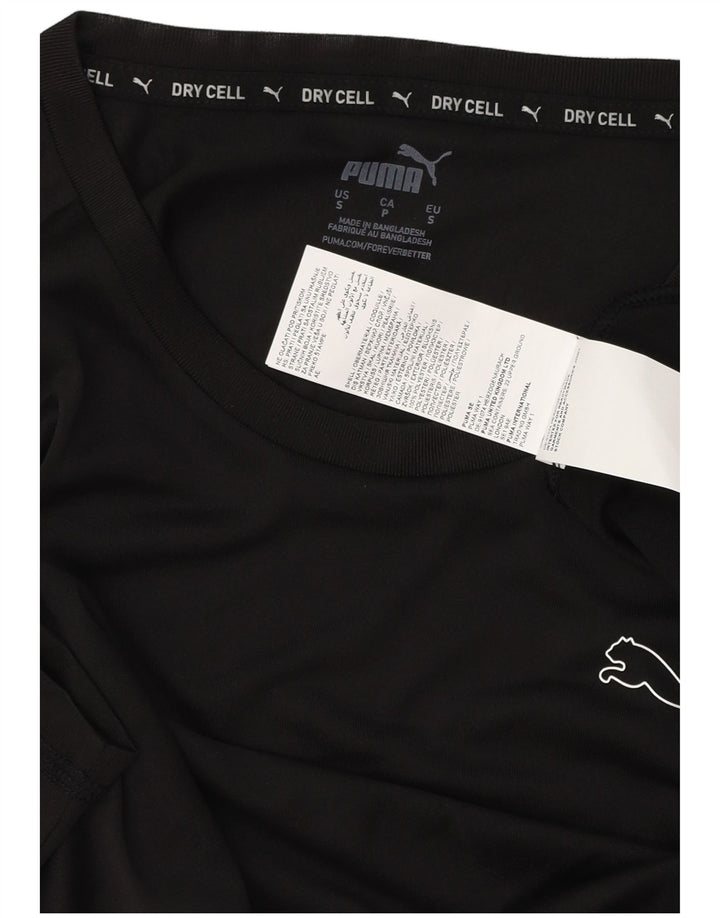 PUMA T-Shirt Homme Haut Petit Noir Polyester