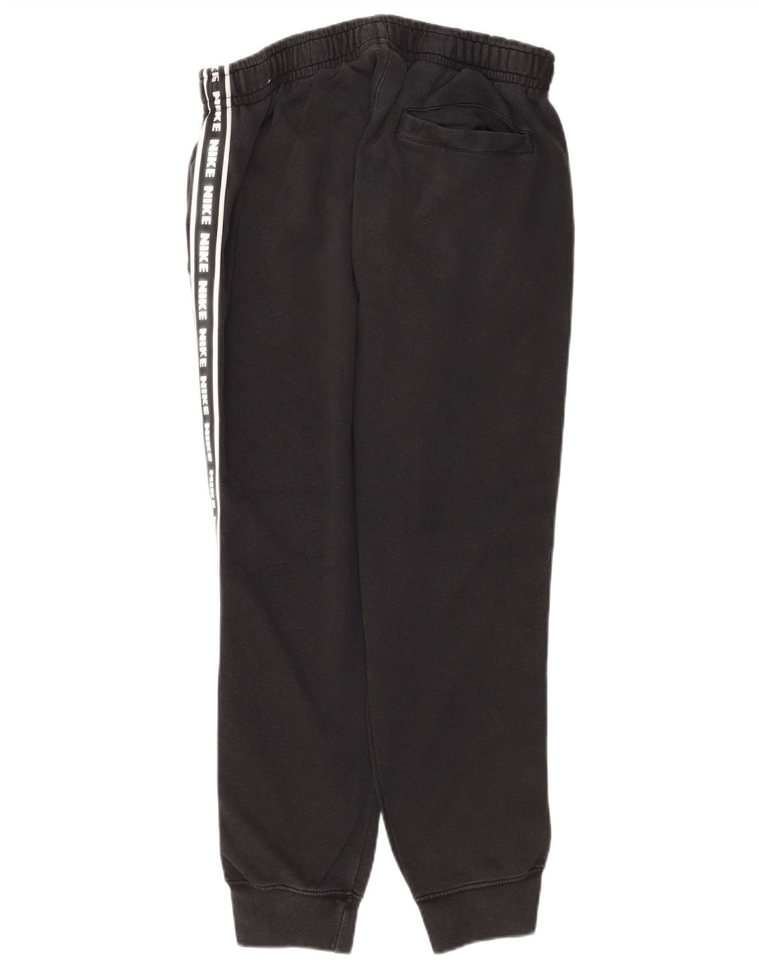 Nike Pantalon de survêtement graphique pour homme en coton noir moyen