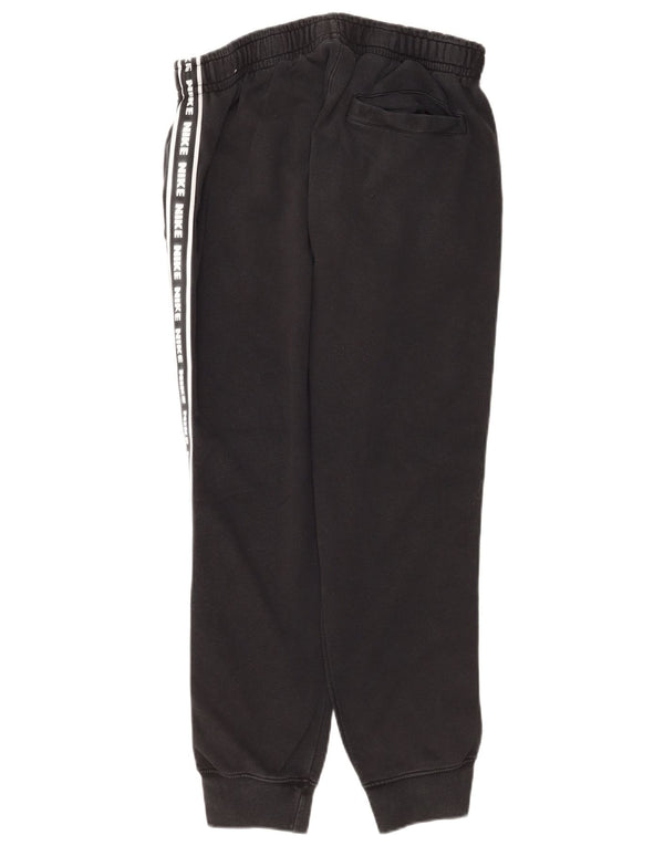 Nike Pantalon de survêtement graphique pour homme en coton noir moyen