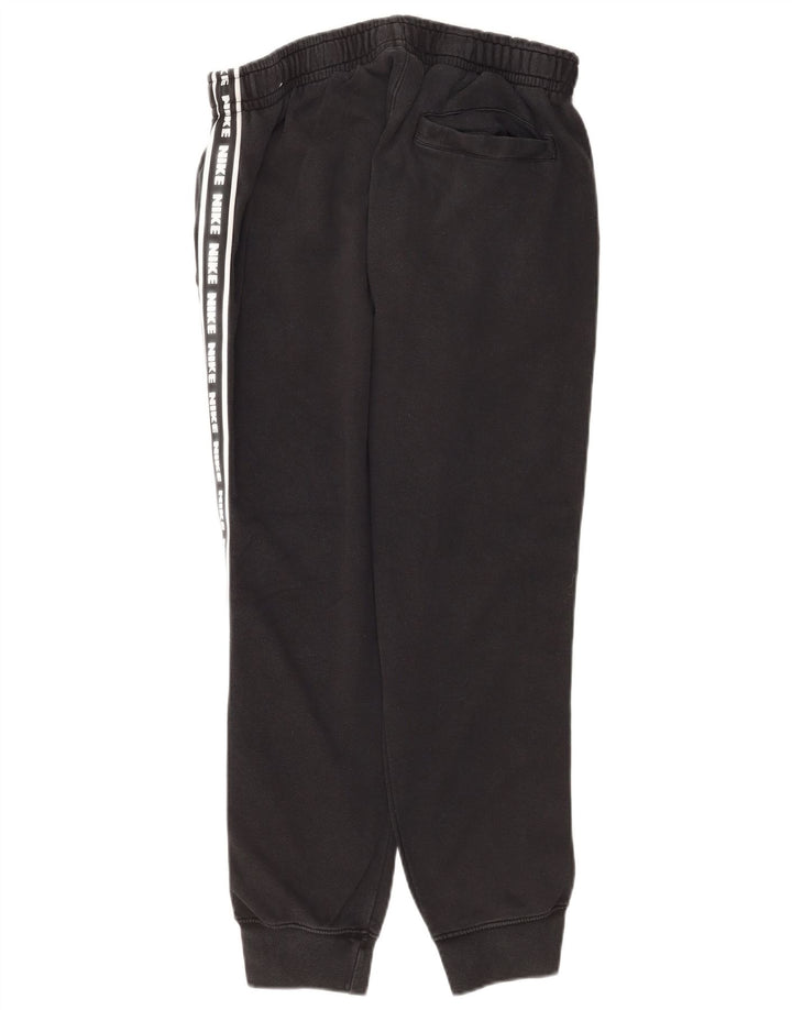 Nike Pantalon de survêtement graphique pour homme en coton noir moyen