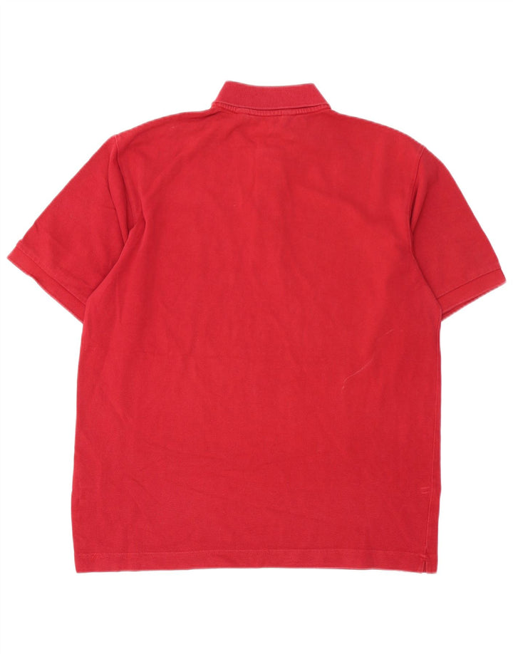 Kappa Polo Homme Rouge Moyen Coton