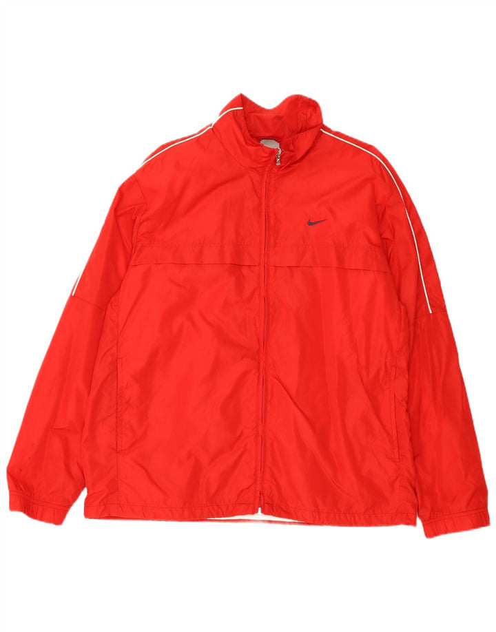 Nike Veste coupe-vent pour homme UK 41/43 Large Rouge