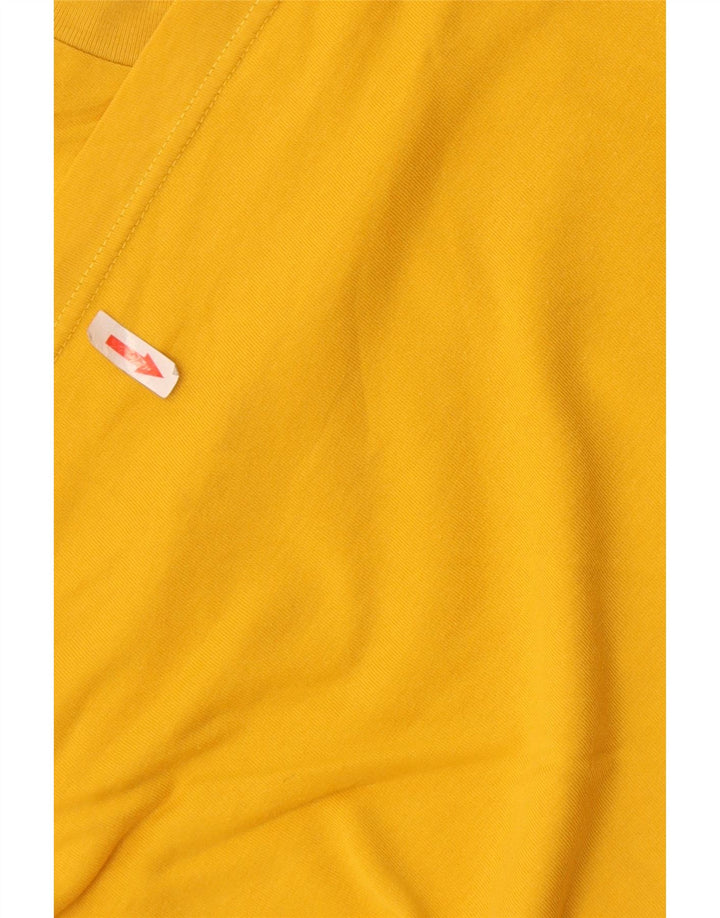 Asics T-Shirt Homme Top XL Jaune Coton
