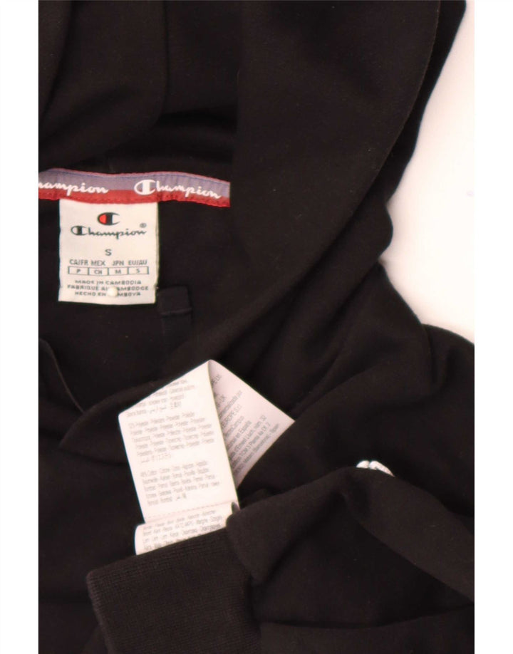 Champion Pull à capuche graphique pour homme Petit Noir Polyester
