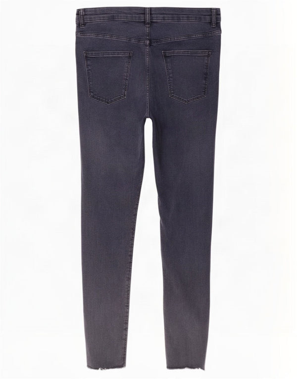 Zara Jean Slim Femme EU 42 Large W32 L28 Bleu Marine