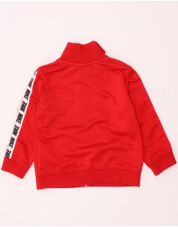 NIKE Veste de survêtement graphique pour bébé garçon 6-9 mois Rouge Colourblock