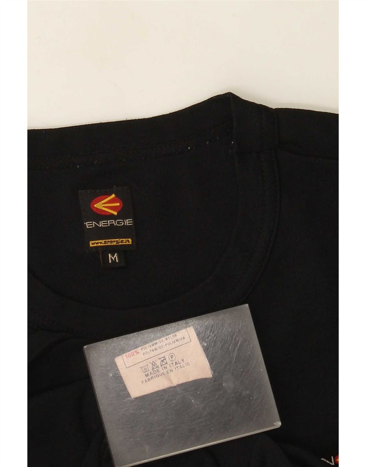 Energie Haut à Manches Longues Homme Noir Moyen Polyamide