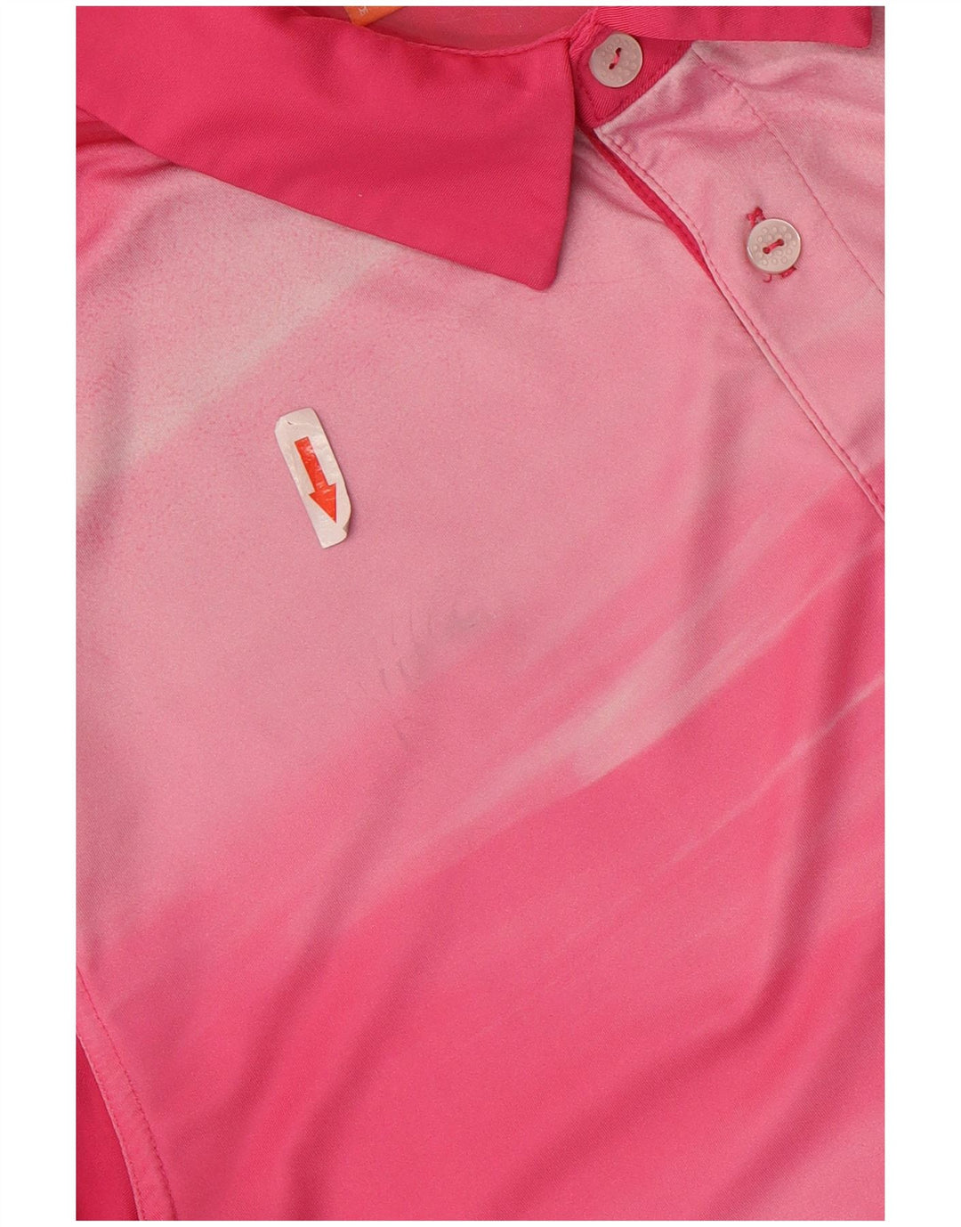 Puma Polo Abstract Pattern Homme Rose Moyen Polyester