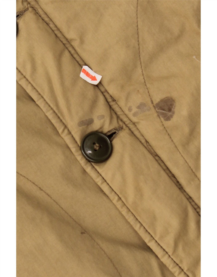 EDWIN Manteau rembourré pour homme UK 38 Coton beige moyen