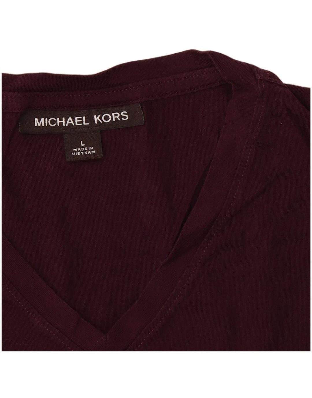 MICHAEL KORS T-Shirt Homme Haut Large Bordeaux