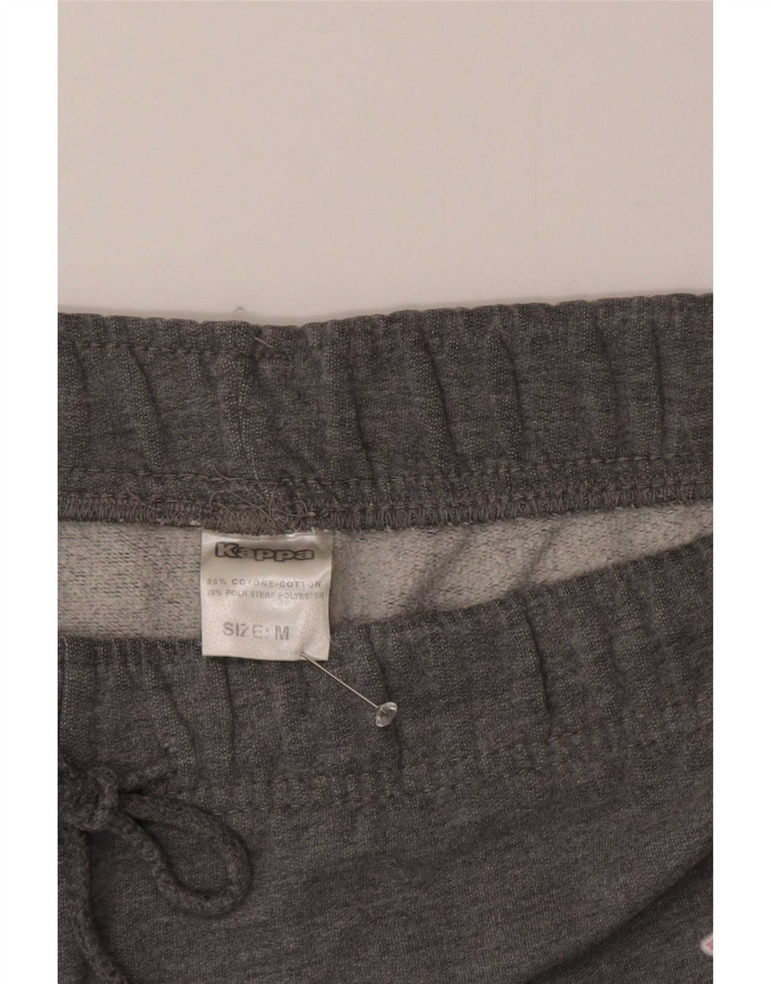 Kappa Pantalon de survêtement pour femme UK 44, gris moyen, coton moucheté