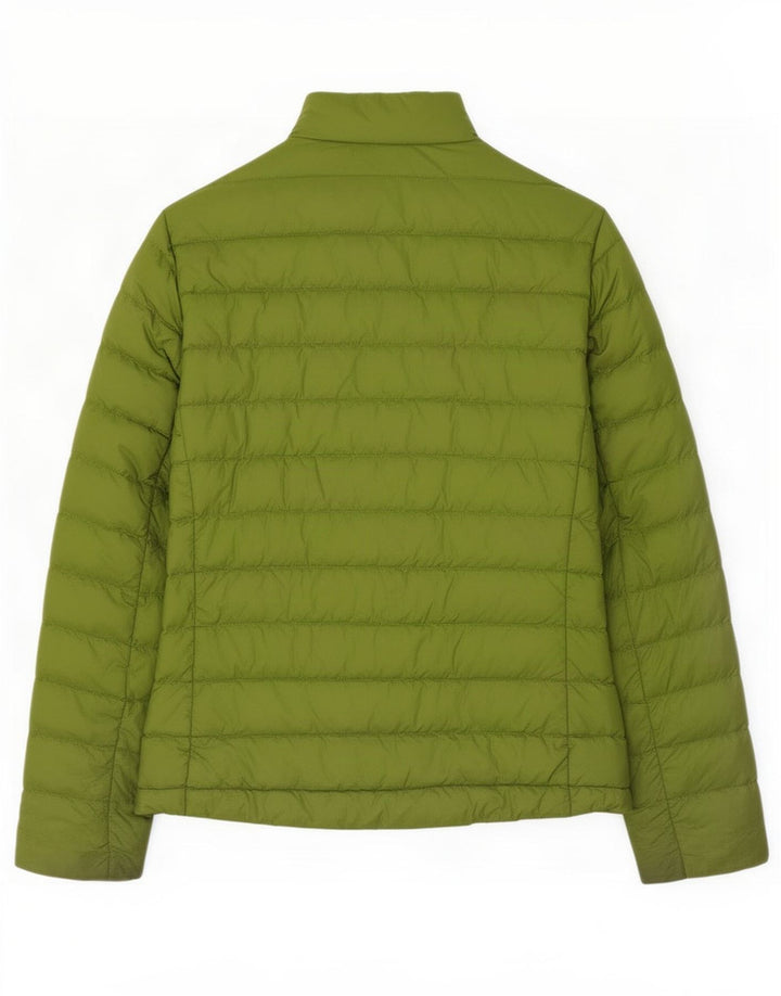 Marks & Spencer Veste matelassée pour femme UK 12 Medium Green Polyamide