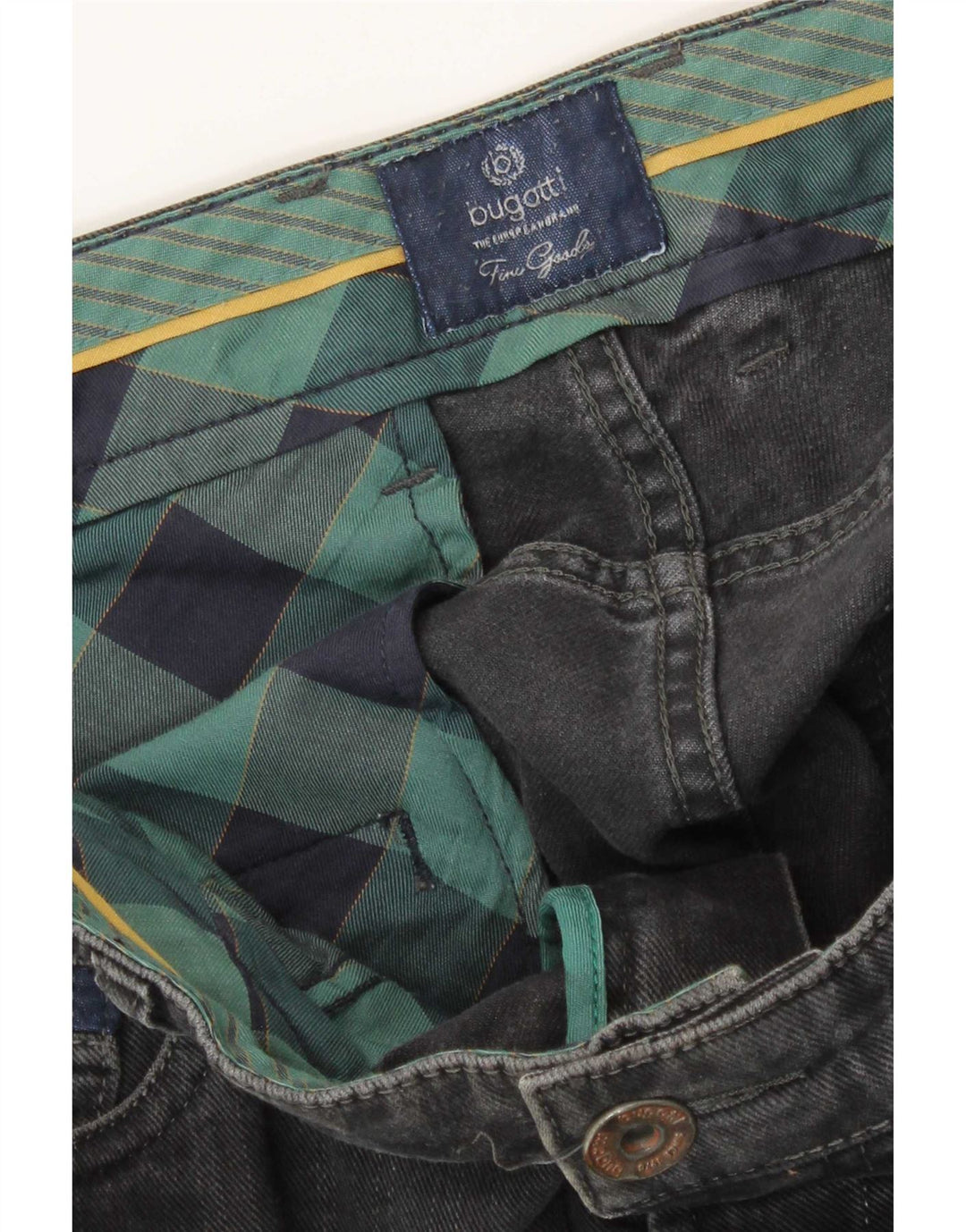 Bugatti Femme Jean Droit W34 L31 Gris