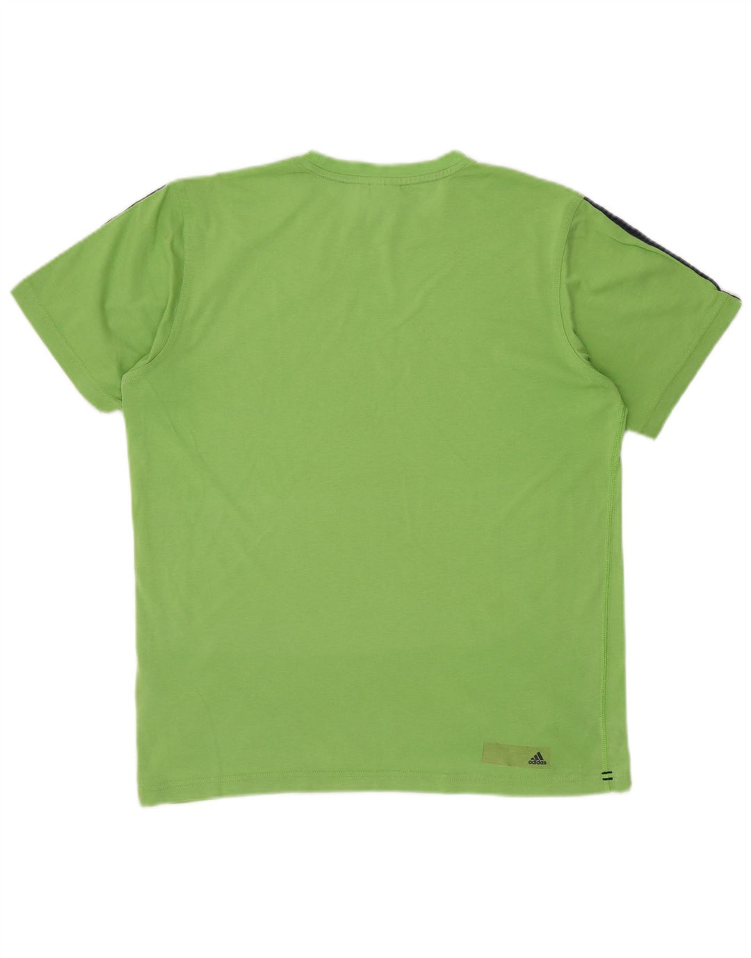 ADIDAS T-Shirt Climalite Graphic Homme Vert Moyen Coton