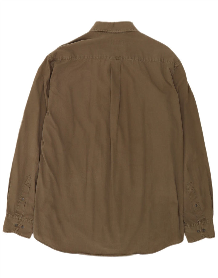 Kappa Chemise Homme XL Kaki Coton