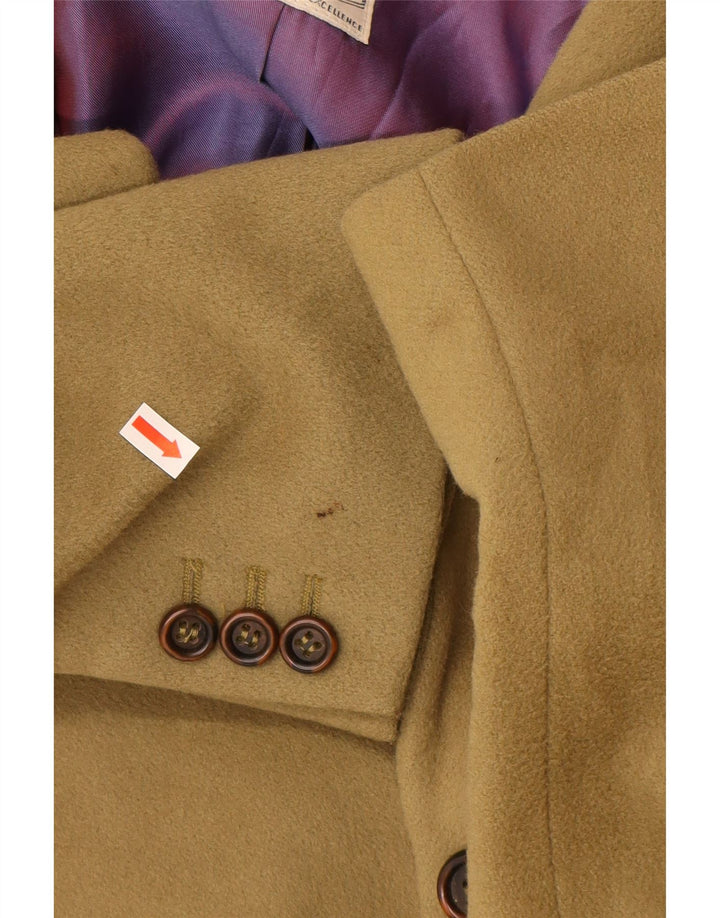 HUGO BOSS Veste Blazer 2 Boutons Homme EU 52 XL Laine Beige