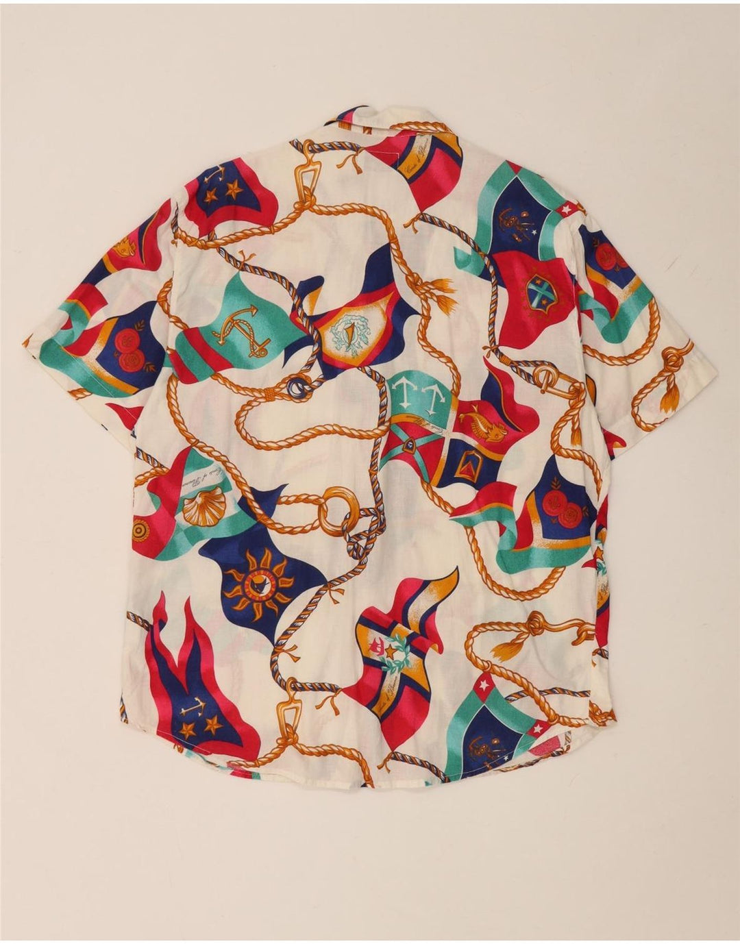 Conte of Florence Chemise à motif abstrait pour femme UK 18 XL Multicolore