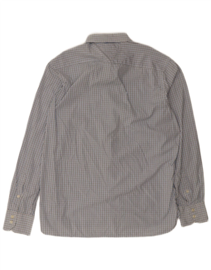 Tommy Hilfiger Chemise Homme Grand Carreau Bleu Coton