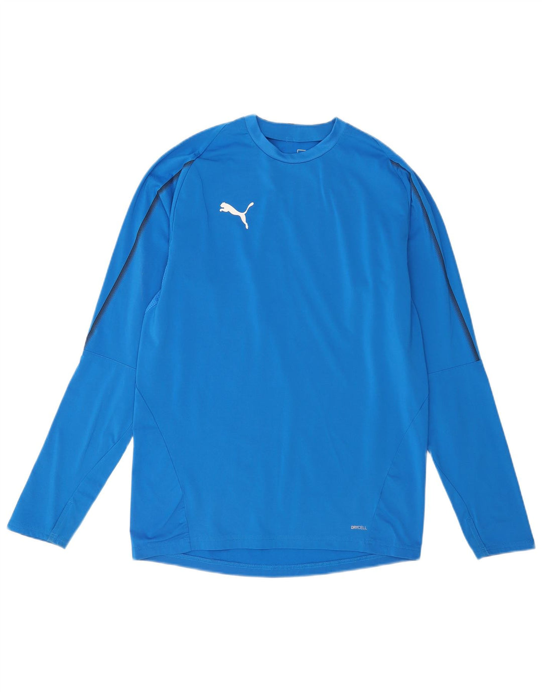 Puma Haut à Manches Longues Homme Bleu Moyen Polyester