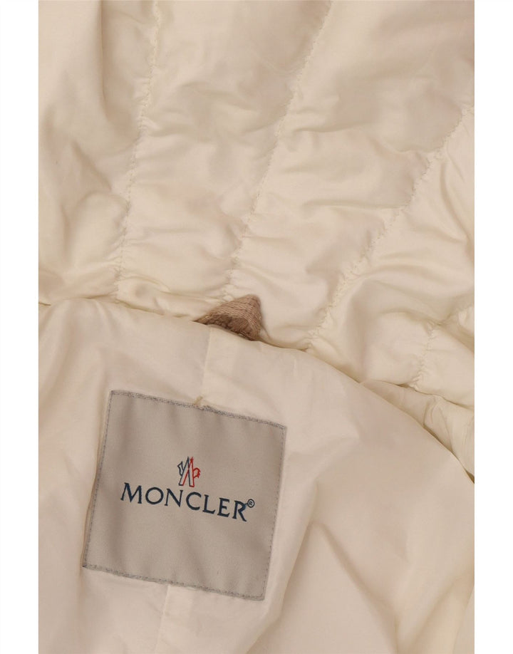 Moncler Veste matelassée fille 9-10 ans Nylon blanc