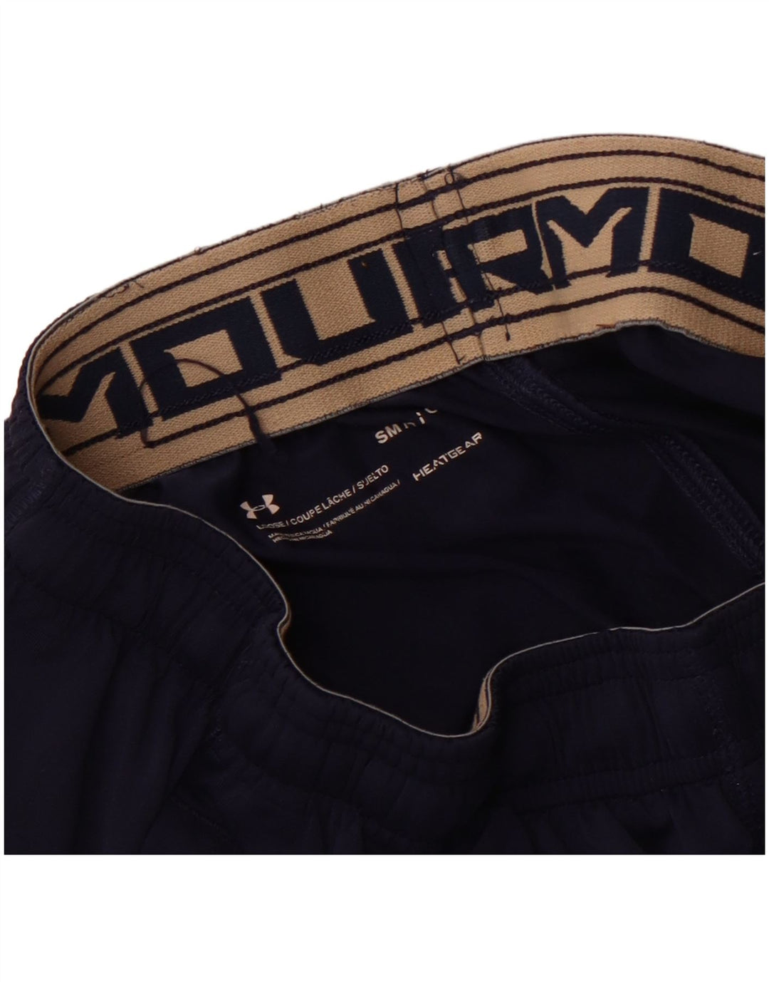 Under Armour Short de Sport Rage Baseball Graphic Homme Bleu Marine Petit