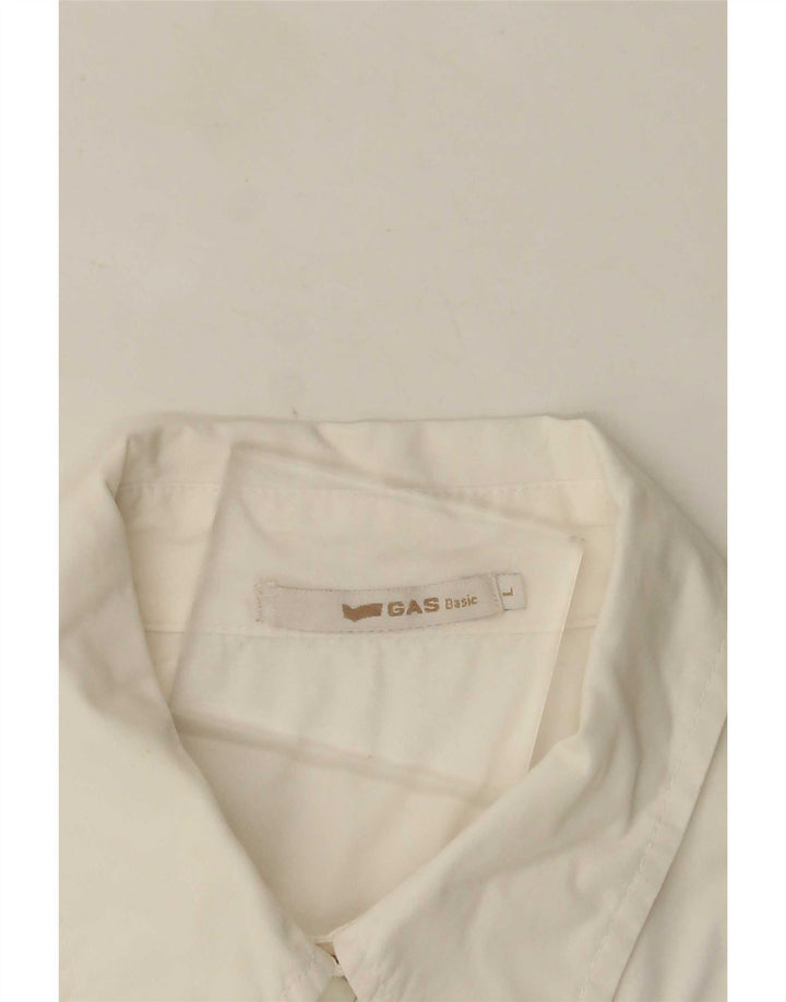 Gas Chemise Femme UK 14 Grand Blanc