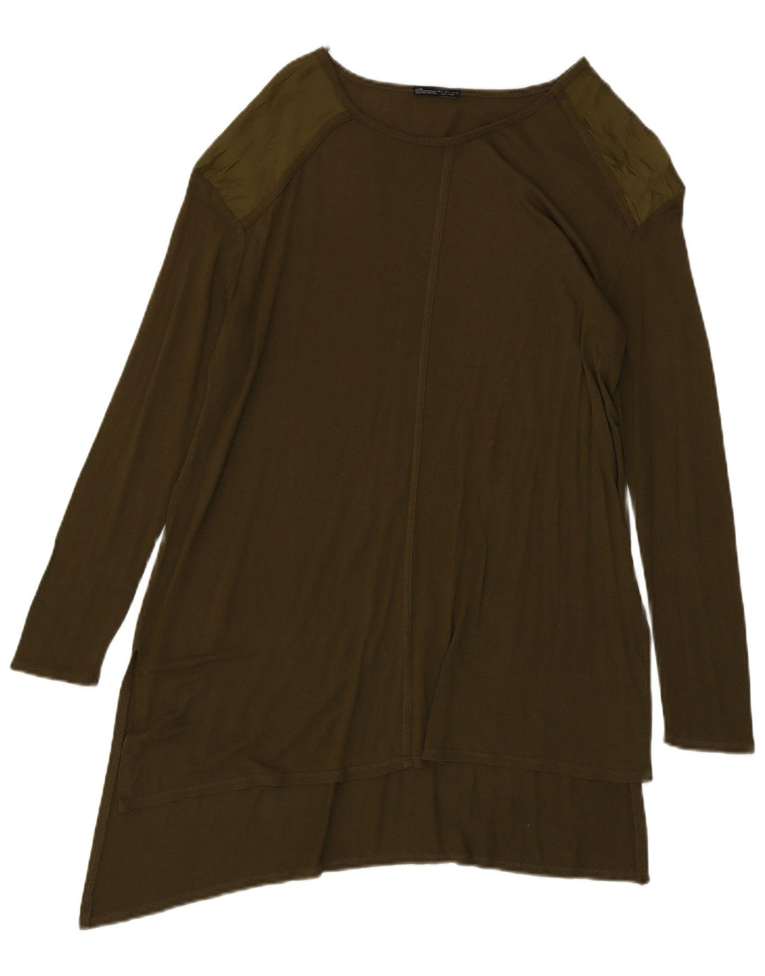 Zara Robe pull pour femme UK 16 Large Kaki