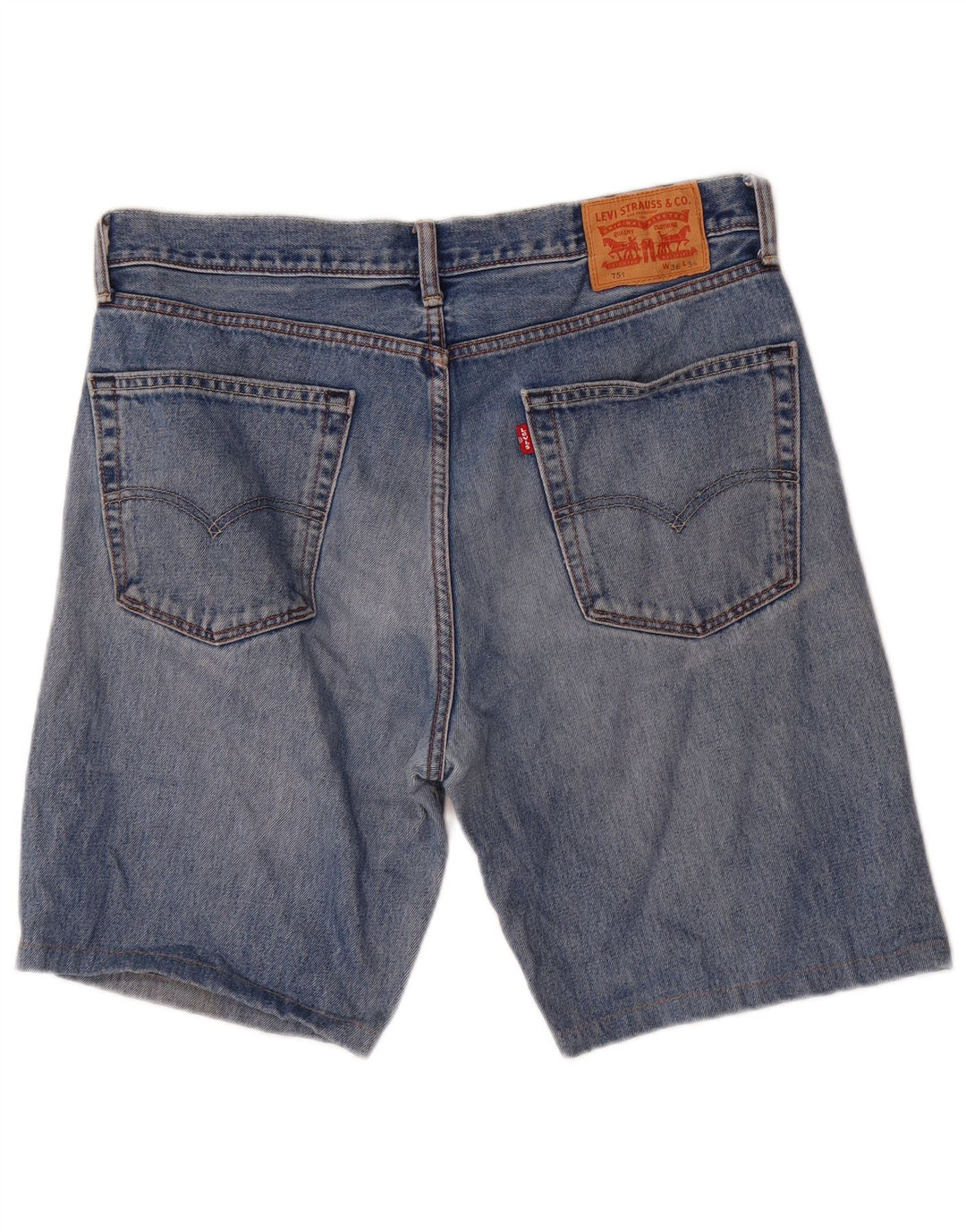 Levi's Short en Jean 751 W36 Large Homme Bleu Coton