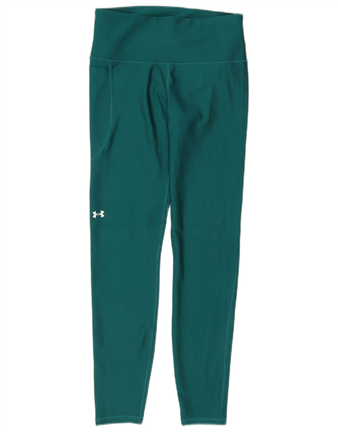 UNDER ARMOUR Leggings Femme UK 42 Polyester Vert Moyen