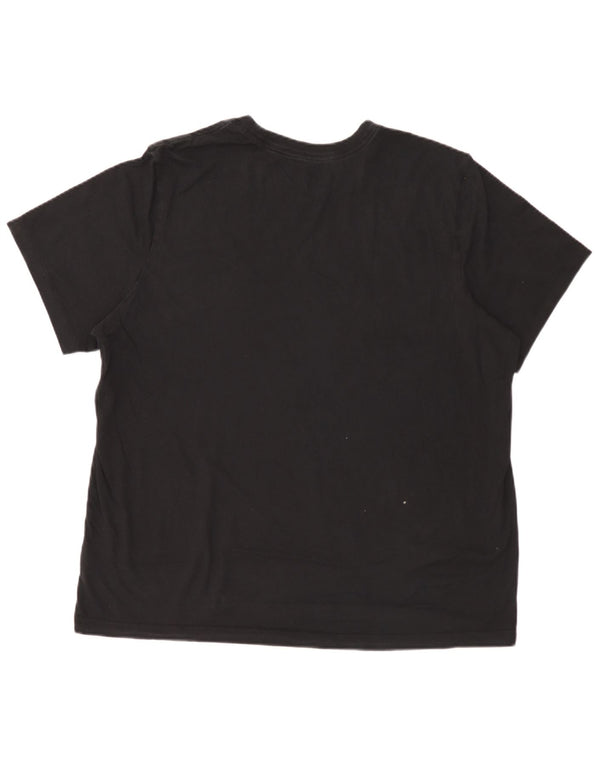 Nike T-shirt pour homme en coton noir 2XL
