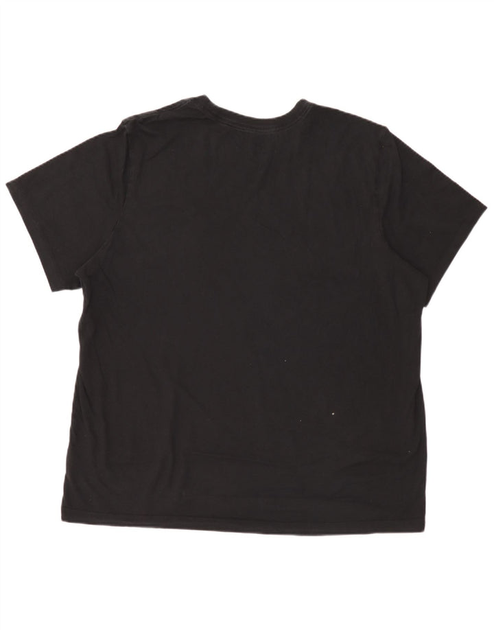 Nike T-shirt pour homme en coton noir 2XL