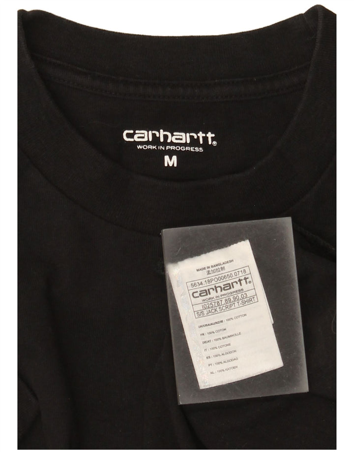 Carhartt T-shirt graphique pour homme en coton noir moyen
