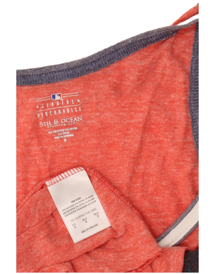 GENUINE MERCHANDISE Débardeur graphique pour femme UK 12 Rouge moyen