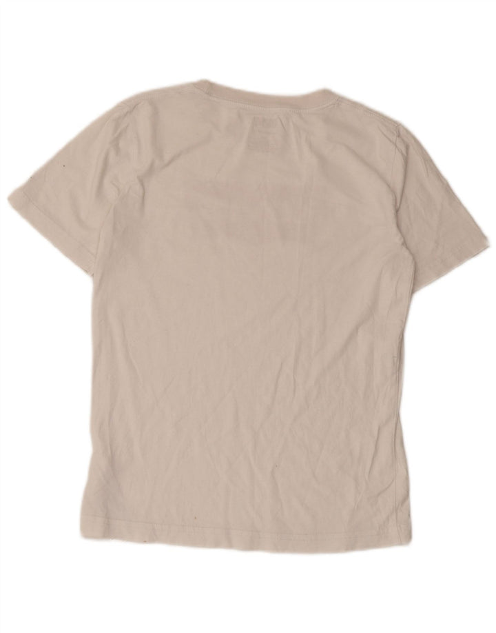 LEVI'S T-Shirt Graphique Fille 13-14 ans Blanc Coton