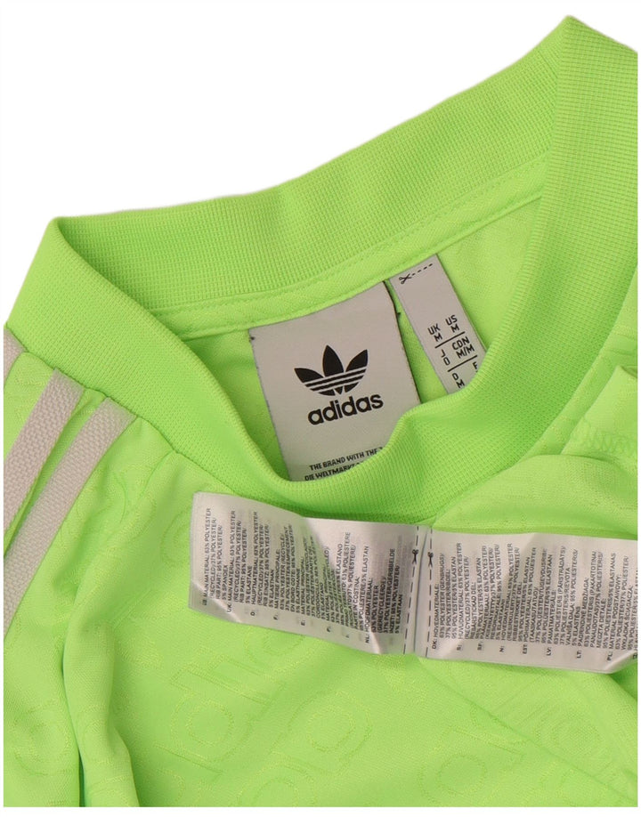Adidas T-Shirt Graphique Homme Vert Moyen Polyester